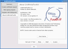 GridPortalToolkit