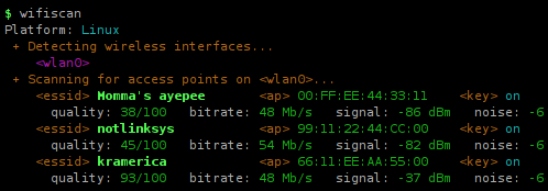 wifiscan